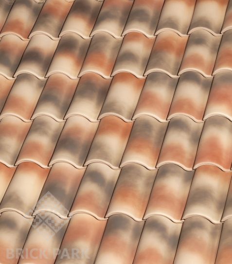 Черепица La Escandella Mixed 'S' Roof Tile Large RED Maigmo (red base)