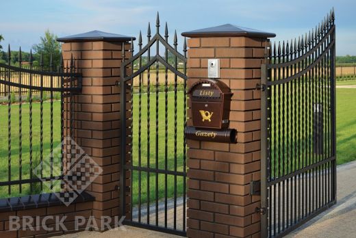 Кирпич для ограждений King Klinker Дикое Вино 310/250x65x78