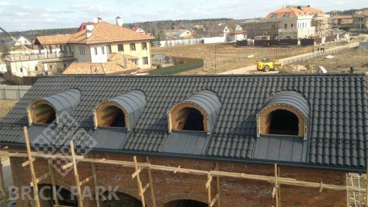 Черепица La Escandella Mixed 'S' Roof Tile Large RED Slate