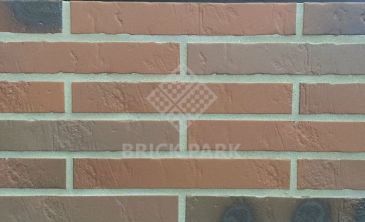 Клинкерная плитка Abc Teuto Rot-bunt Kohlebrand Schieferstruktur , фото