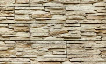 Декоративный камень Bergstone Рустик светло-бежевый 01 (Рядовый)
