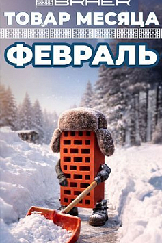 Акция «Товар месяца» на керамическую продукцию BRAER