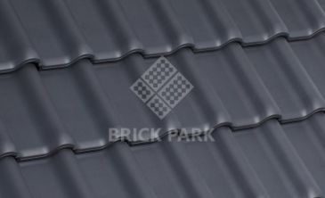 Черепица керамическая Laumans TIEFA  2000 TOP Натуральный Ангоб nr.30 xenon-grau