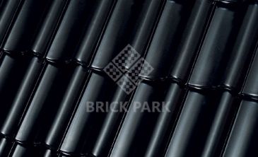 Керамическая черепица Roben BORNHOLM schwarz-matt