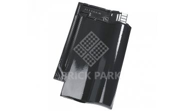 Черепица керамическая Koramic Alegra 14 Black Matt