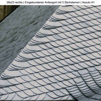 Кровельный сланец чешуйчатая Schuppen