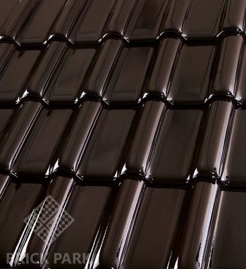 Керамическая черепица Roben FLANDERNplus Brazil, glasur (Бразиль, глазурь) 