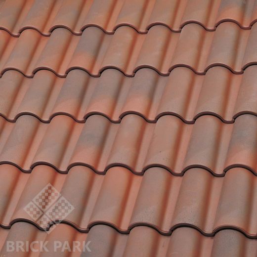 Черепица La Escandella Mixed 'S' Roof Tile Small RED Jaspee Red