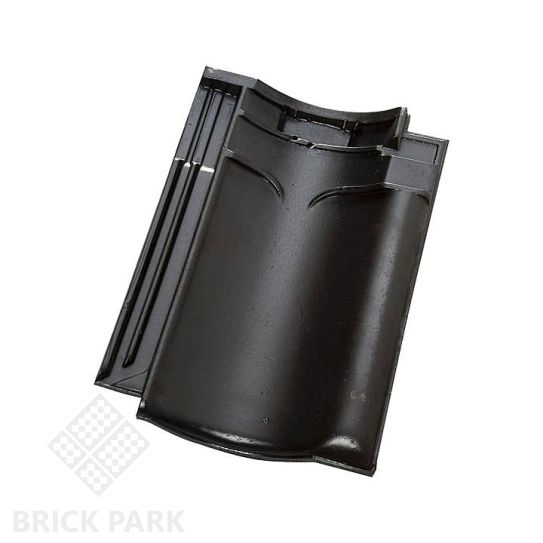 Черепица керамическая Koramic VHV Black Satiny