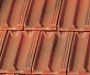 Черепица La Escandella Flat Roof Tile RED Jaspee Red