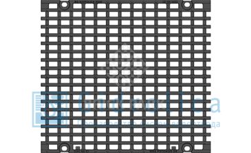 Решетка чугунная щелевая DN400, 500/447/25, MW 25/14, кл. E600 кН