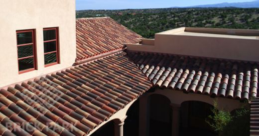 Черепица La Escandella Curved Roof Tile T5 RED Tossal