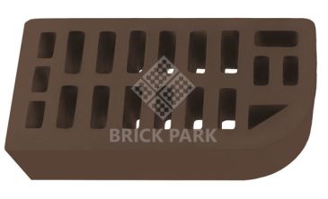 Кирпич фасонный Sanmax Шоколад ФЛ-12