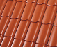Керамическая черепица Roben BORNHOLM Kupfer-rotbraun (Медный красно-коричневый)
