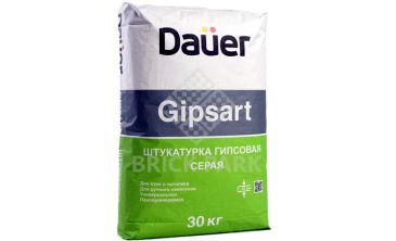 Штукатурка гипсовая Dauer "GIPSART / ГИПСАРТ" серая