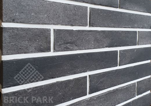 Клинкерная плитка (Ригель) Interbau - Brickloft Anthrazit 468х40х10