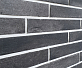 Клинкерная плитка (Ригель) Interbau - Brickloft Anthrazit 468х40х10