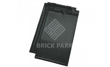 Черепица керамическая Koramic Datura Black Matt Glazed