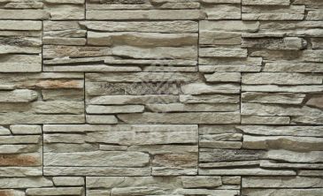 Декоративный камень Bergstone Рустик оливковый 08 (Рядовый)