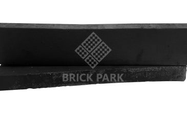 Ригельный кирпич Bricking Черный (Black Flame) 485х100х40
