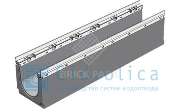 BGU-Z Универсальный лоток DN150, № 10-0, с оцинкованной насадкой, без уклона