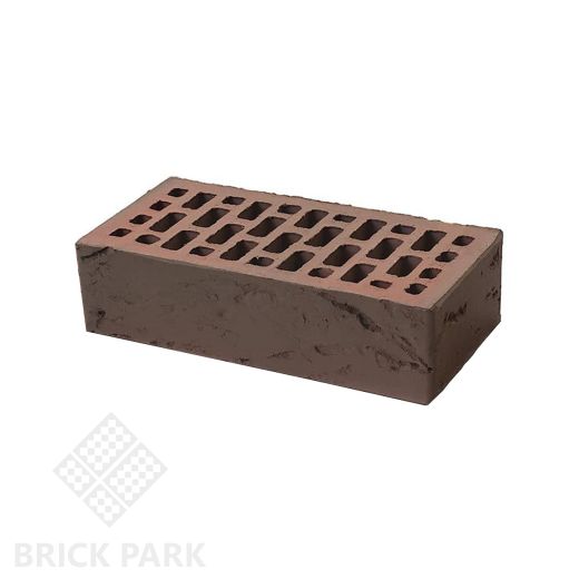 Кирпич BRAER Баварская кладка бордо кора дуба 1НФ