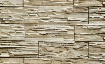 Декоративный камень Bergstone Горный пик светло-бежевый 01 (Рядовый)