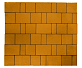 Бетонная брусчатка БРАЕР Старый город Ландхаус оранжевый 160x160x60