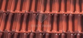 Черепица La Escandella Flat Roof Tile RED Burnt Ochre