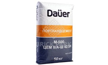Портландцемент Dauer М-500 ЦЕМII/А-Ш 42.5H