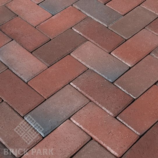 Клинкерная Брусчатка Wienerberger Rotblaubunt 62