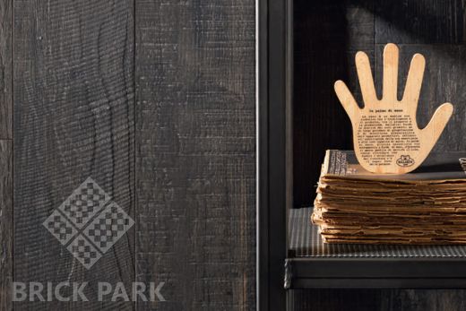 Керамогранит Italgraniti Scrapwood Coke 20x120