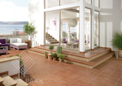 Ступень прямой угол Stroeher Roccia 841 rosso 294