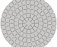 Тротуарная плитка Каменный век Классико Ориджинал Stone Top Базальт 115×115×60