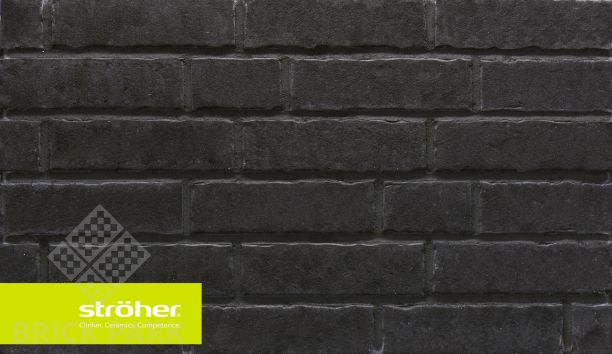 Клинкерная плитка Stroeher Zeitlos 360 onyxstaub с затиркой шва