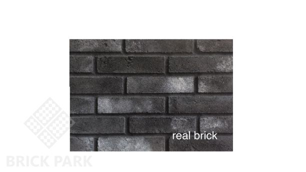 Плитка ручной работы угловая 20мм Real Brick Коллекция 3 RB 3-08 Седой граф