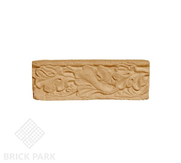 Фасадный карниз Идеальный камень "Барокко" линейный бежевый