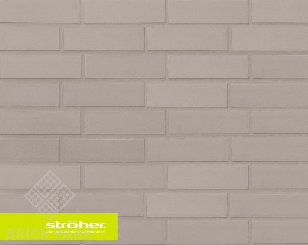 Клинкерная плитка Stroeher Keravette 238 aluminium matt без затирки шва