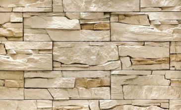 Декоративный камень Bergstone Каменный утес светло-бежевый 01 (Рядовый)