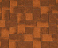 Тротуарная плитка Каменный век Бельпассо Премио Color Mix Коричнево-оранжевый 450×225×60