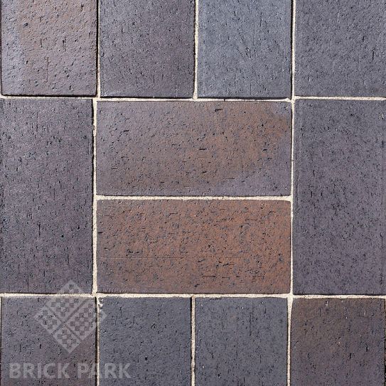 Клинкерная брусчатка Roben Pflasterklinker SEMPIONE blau-bunt 240-118