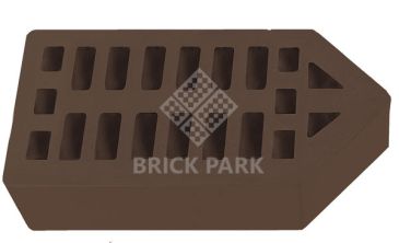 Кирпич фасонный Sanmax Шоколад ФЛ-10