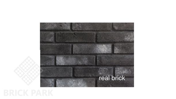 Плитка ручной работы угловая Real Brick Коллекция 3 RB 3-08 Седой граф