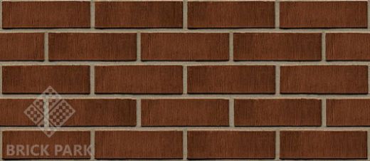 Кирпич ЖКЗ Темно-Коричневый Бархат лицевой NF1,4