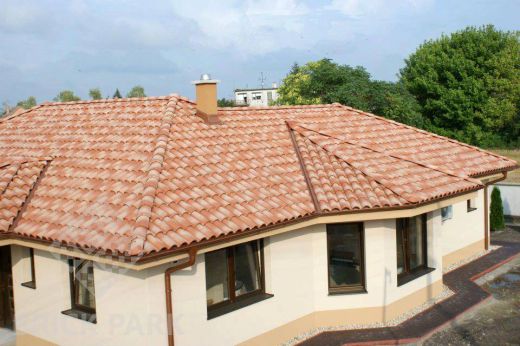 Черепица La Escandella Mixed 'S' Roof Tile Large RED Mediterranea