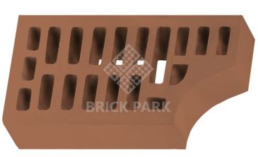 Кирпич фасонный Sanmax Светло-коричневый ФЛ-11