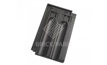 Черепица керамическая Koramic Tradi 12 Matt Black