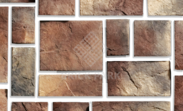 Искусственный камень Камрок Средневековая стена 03340