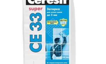 Затирка цементная для узких швов Ceresit CE 33 Super белая 25 кг