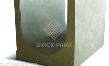 Лоток водоотводный бетонный ЛВБ Norma 500 №20/0 без уклона